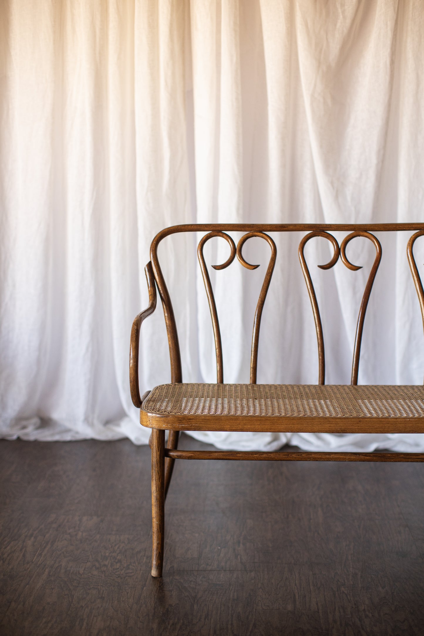 Vintage Thonet Bench
