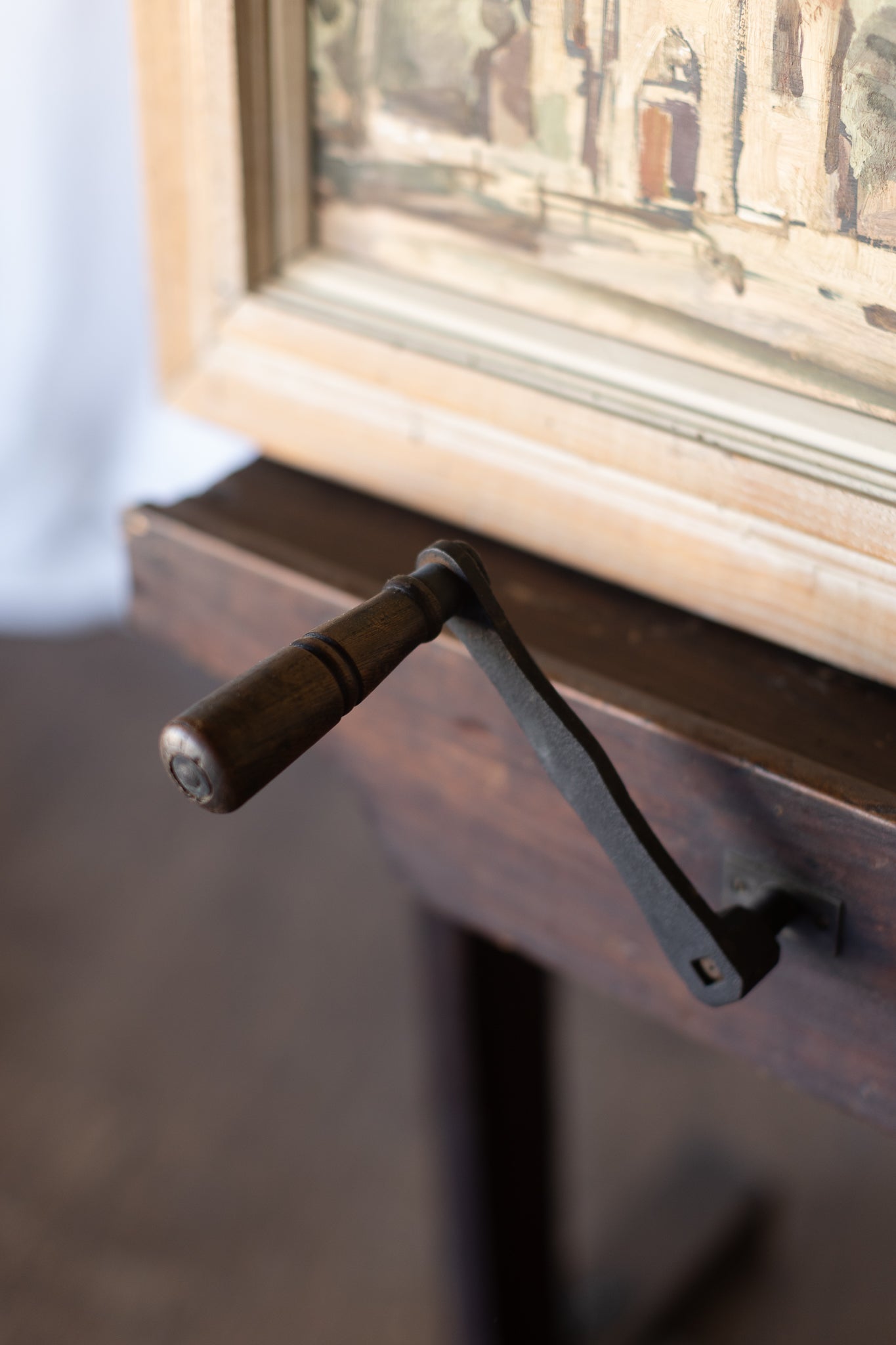 Large Wood Easel - Mid to Late 1800s
