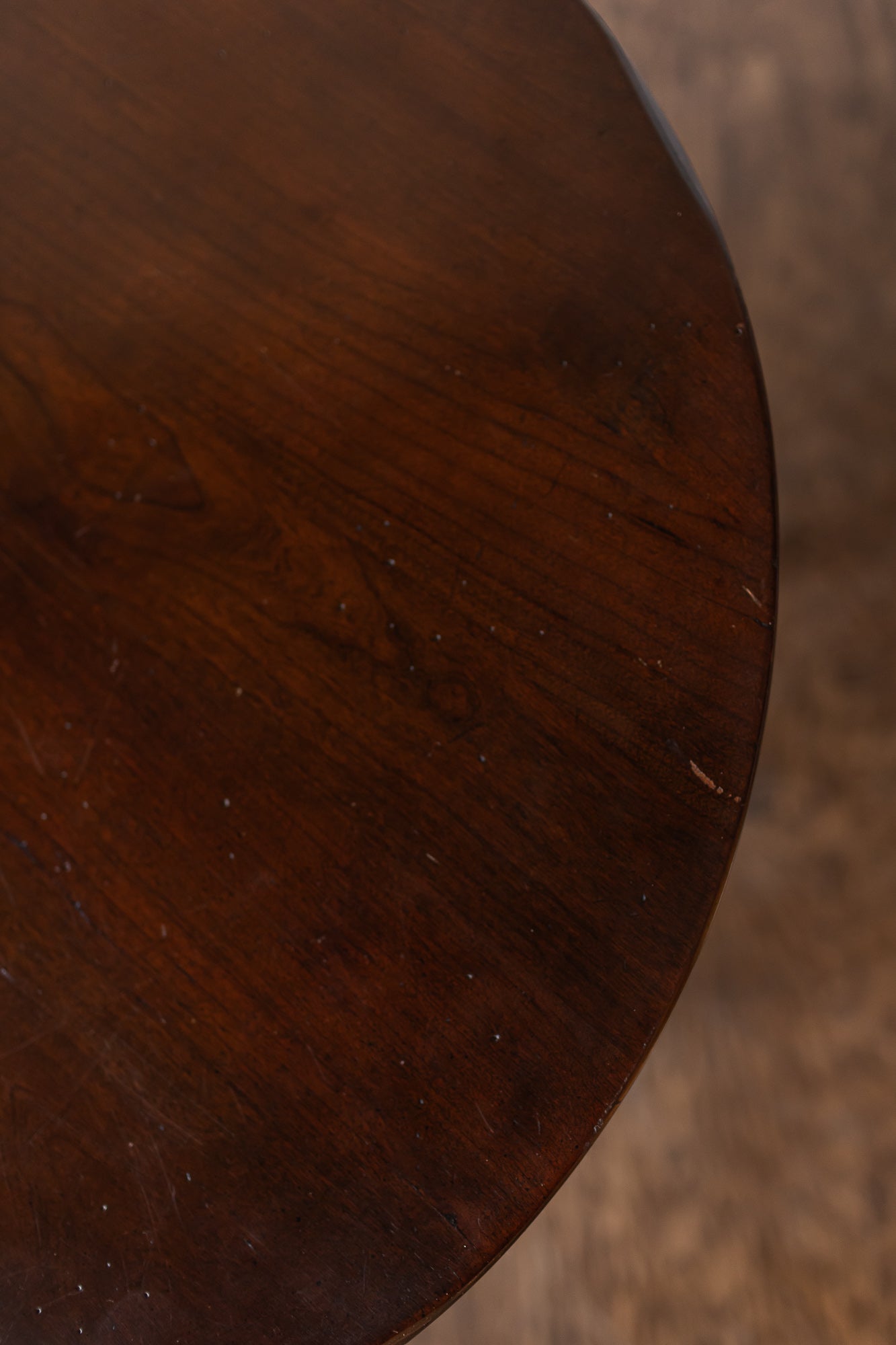 Vintage Round Accent Table