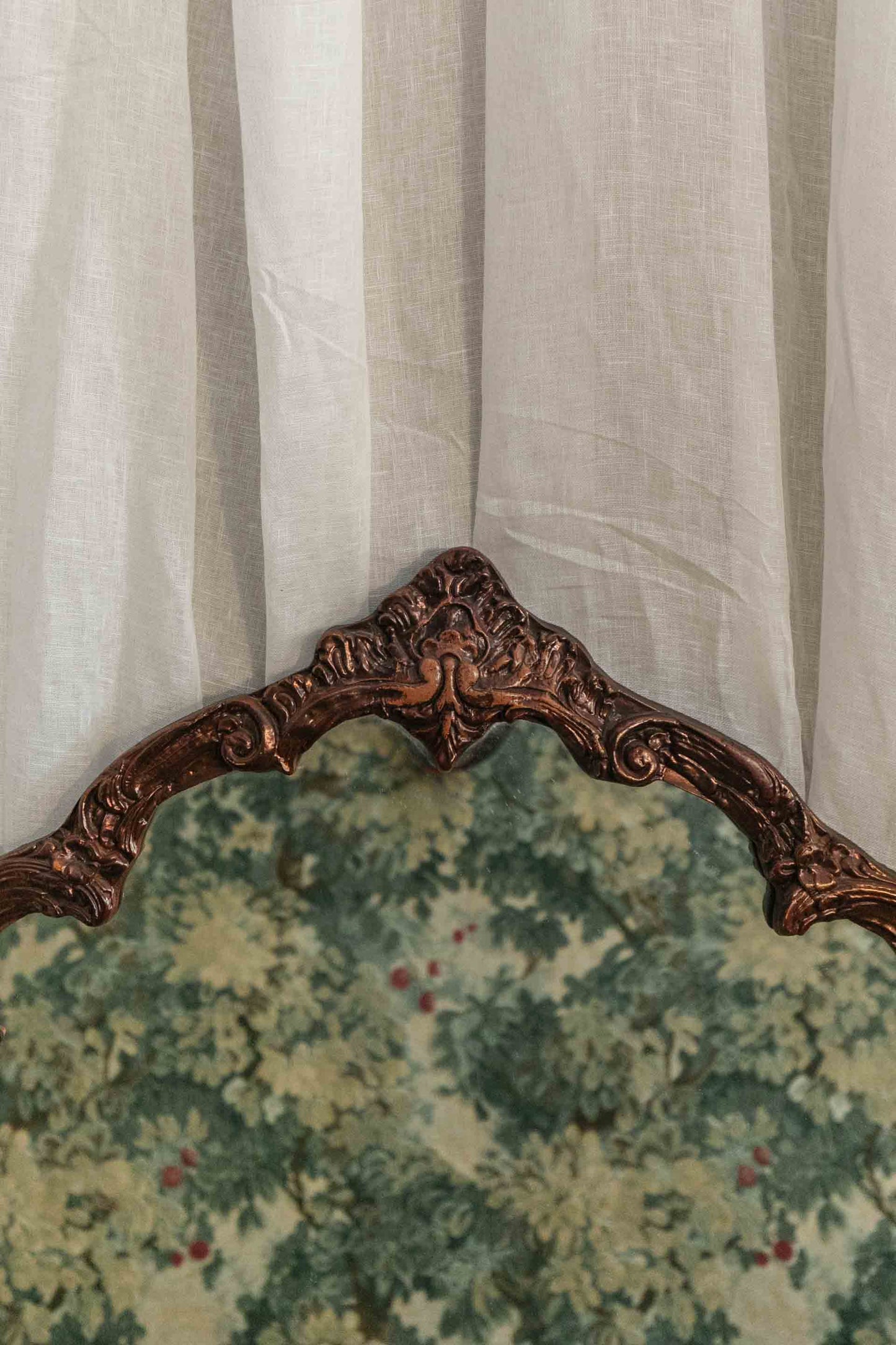 Ornate Shield Mirror