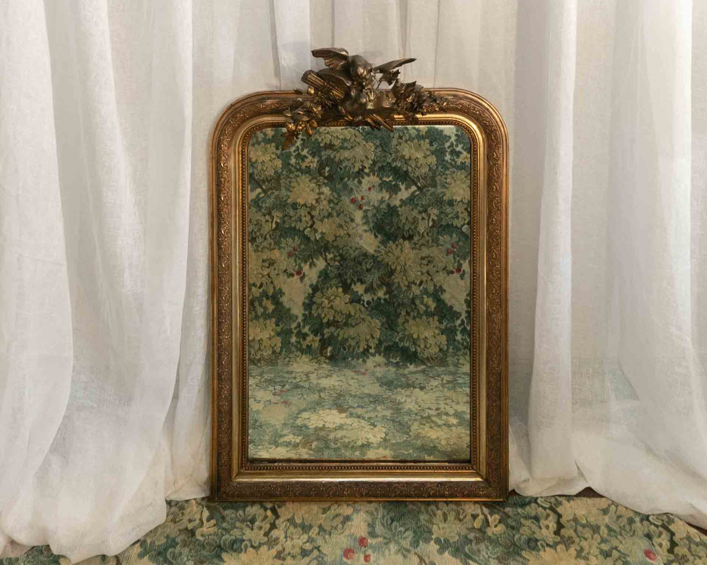 Gold Bird Mirror