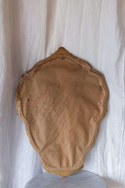 Gold Ornate Shield Mirror