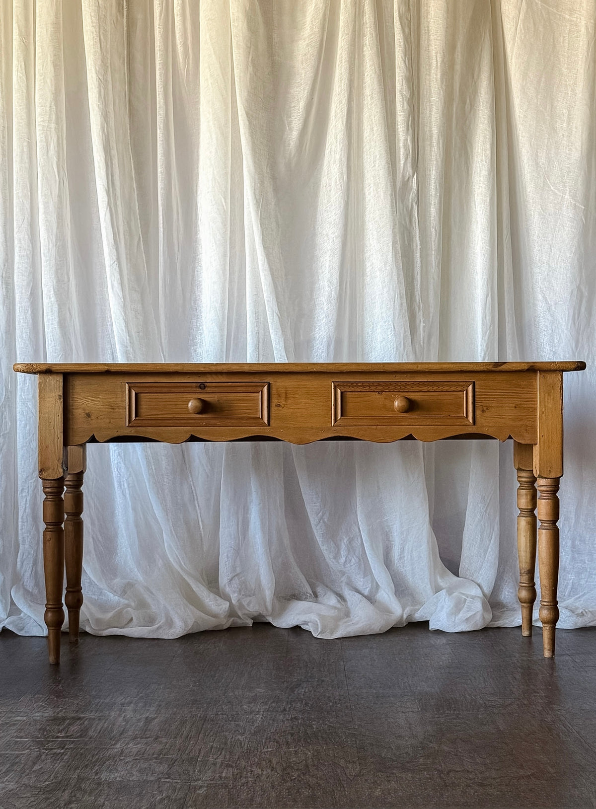 Pine Console Table