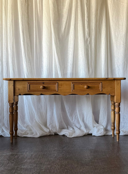 Pine Console Table