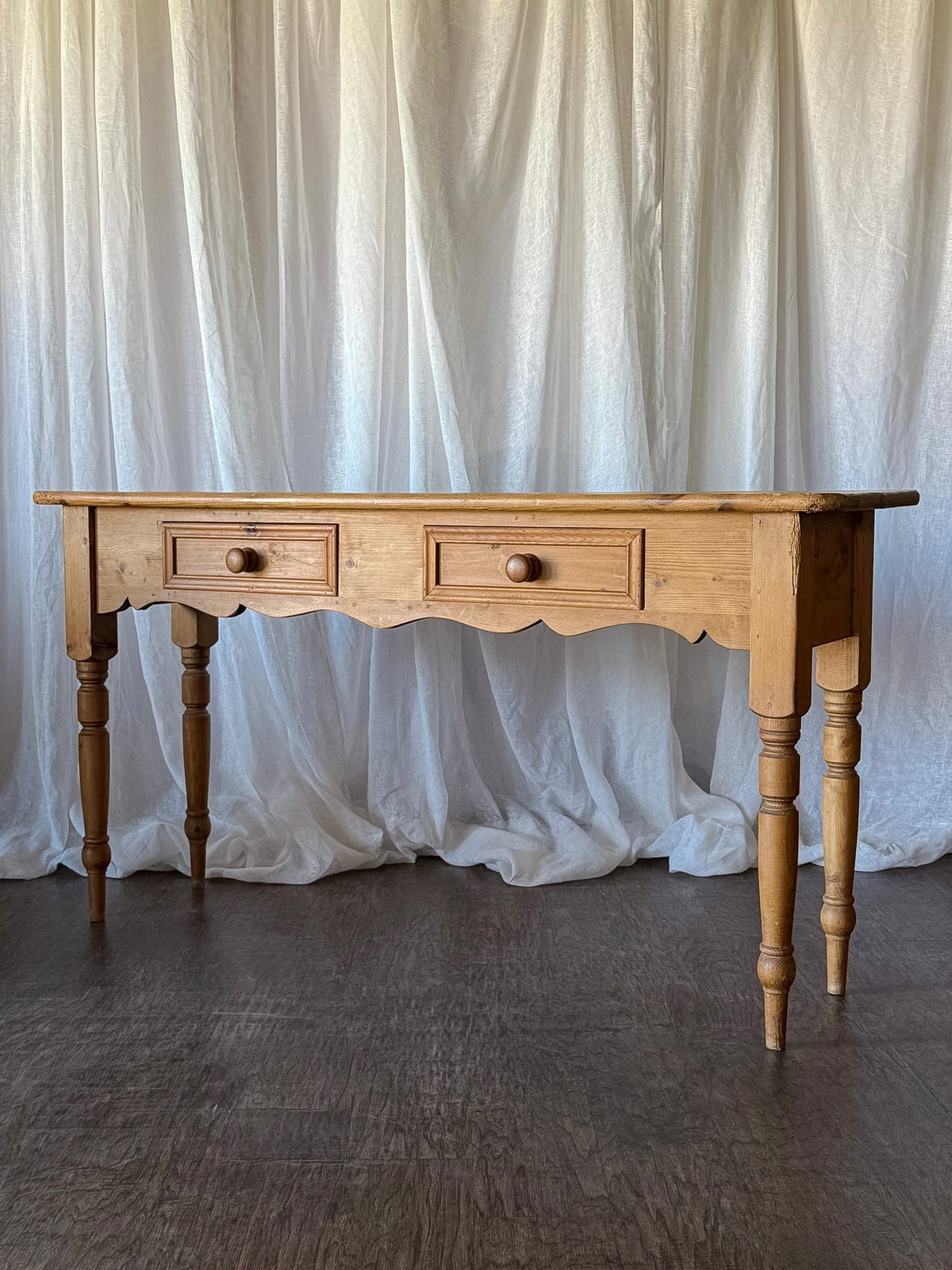 Pine Console Table