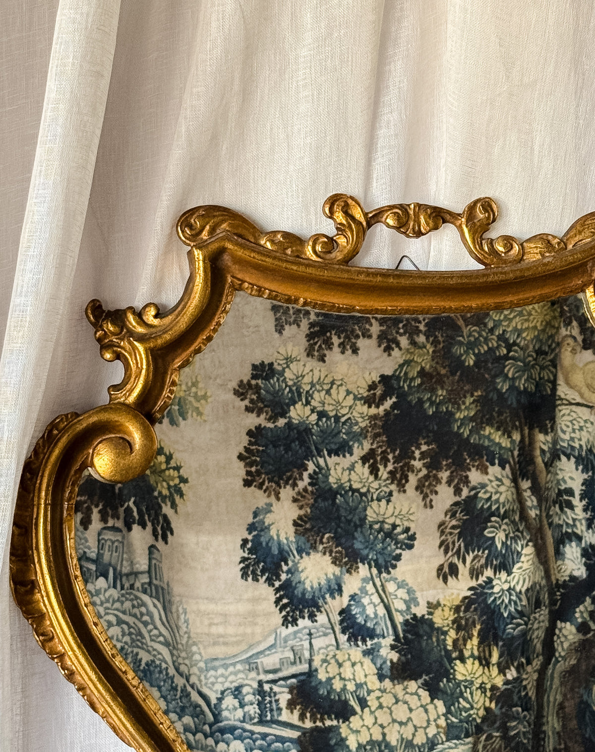 Rococo Revival Giltwood Mirror