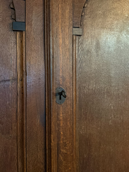 18th Century Dutch Arched Panel Cabinet