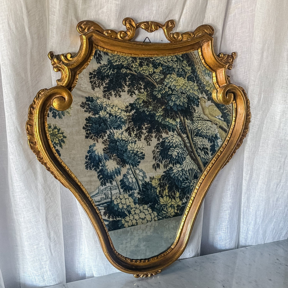 Rococo Revival Giltwood Mirror