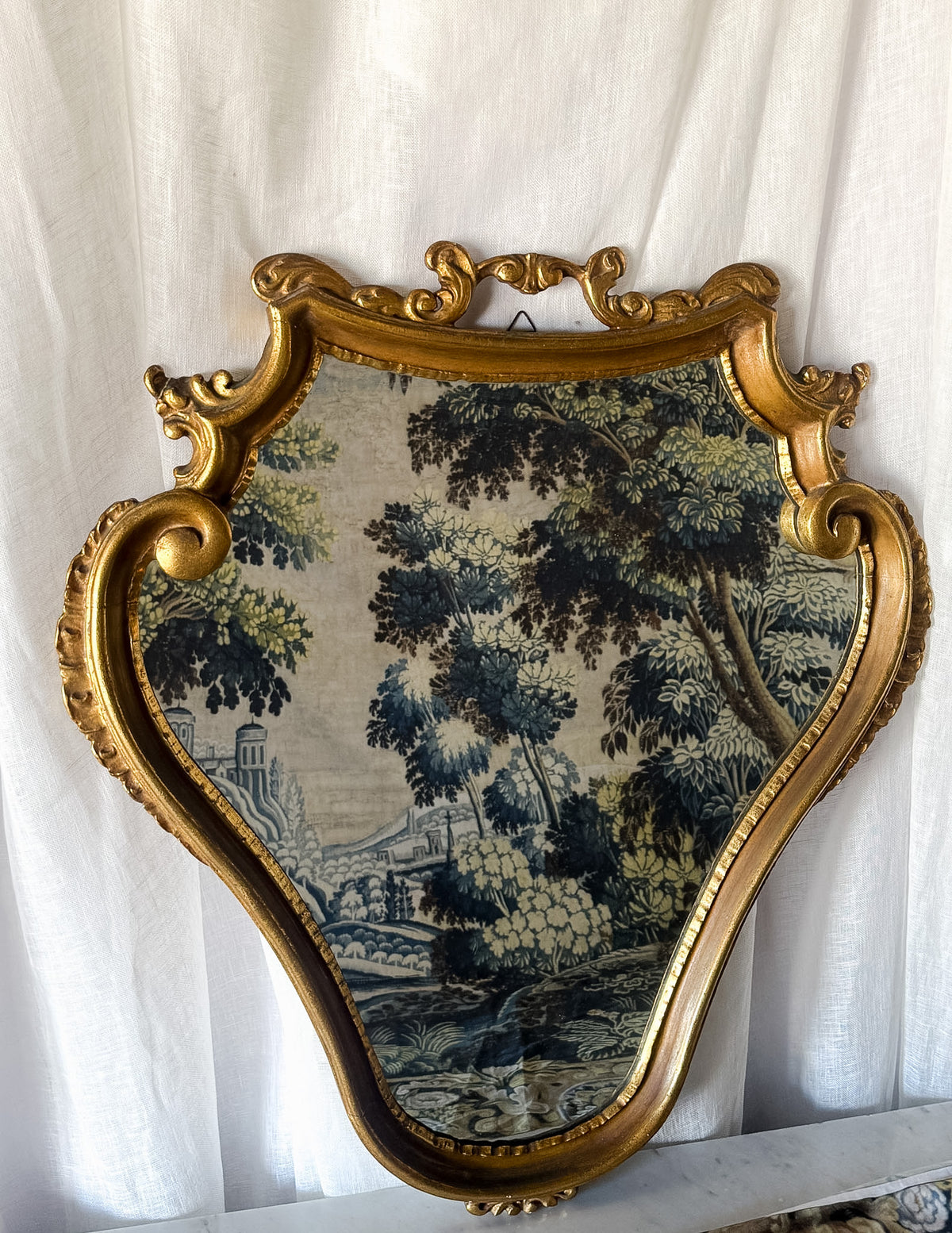 Rococo Revival Giltwood Mirror