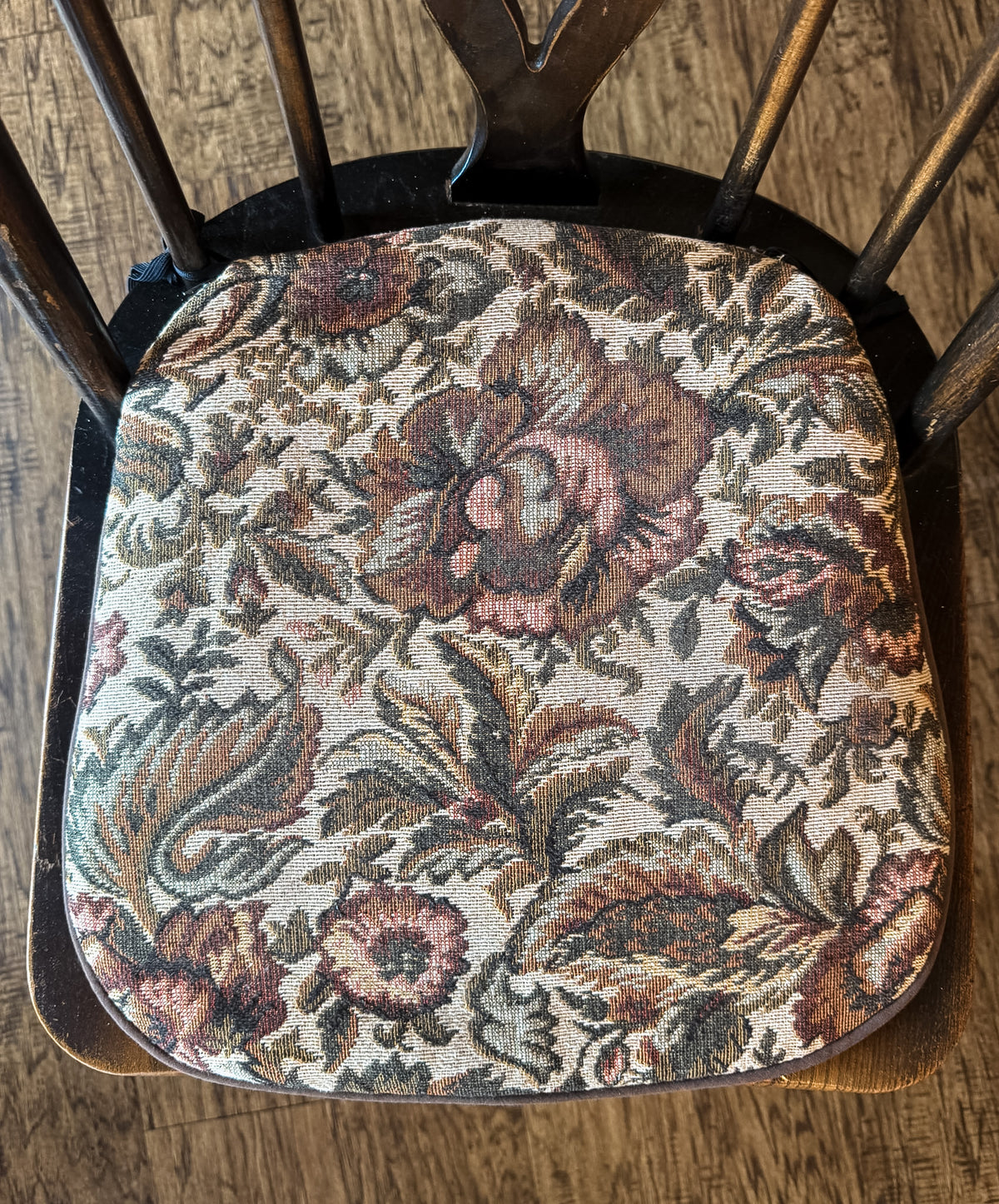 Set of Four Vintage Oval Back Dining Chairs