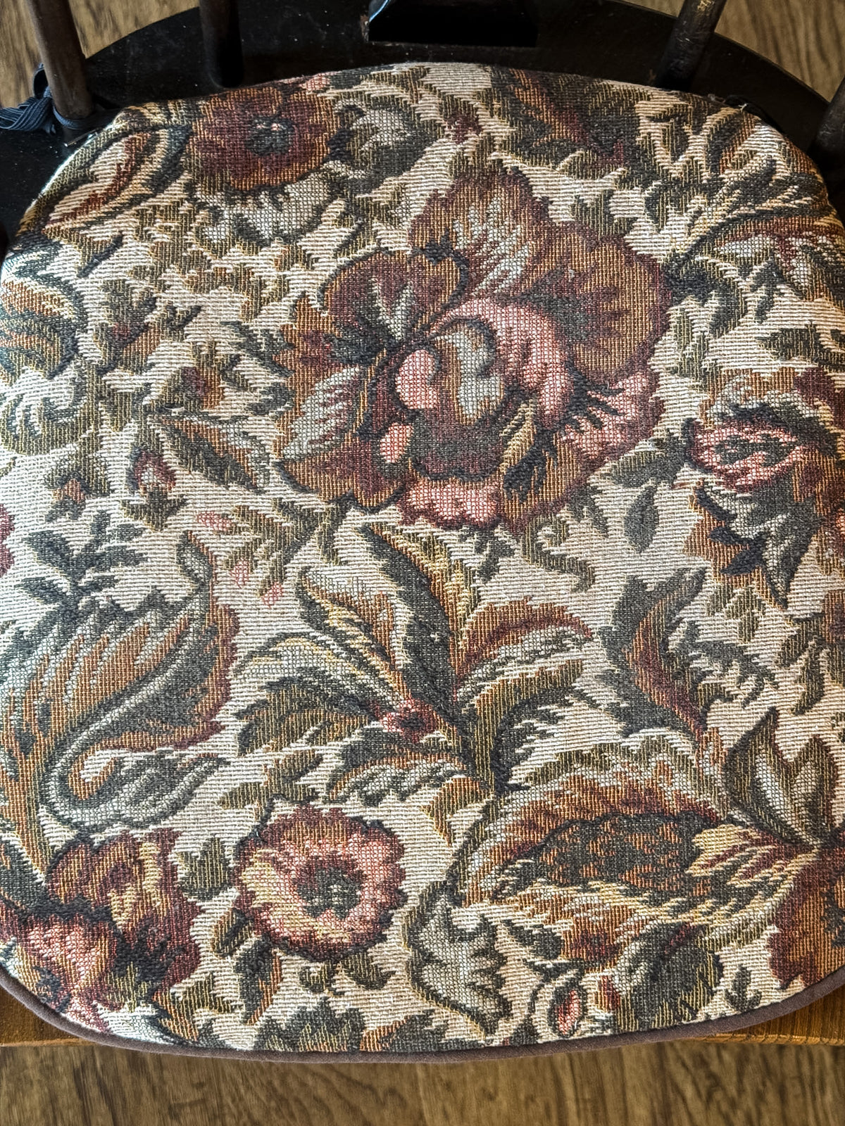 Set of Four Vintage Oval Back Dining Chairs
