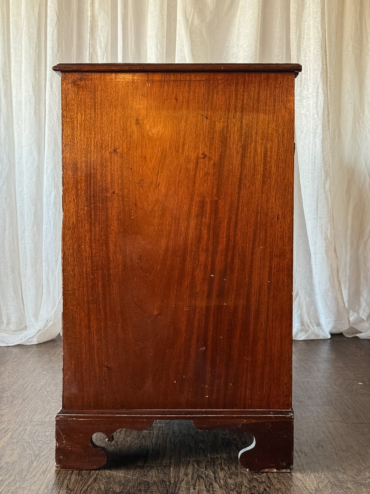 Georgian Mahogany Four Drawer Chest