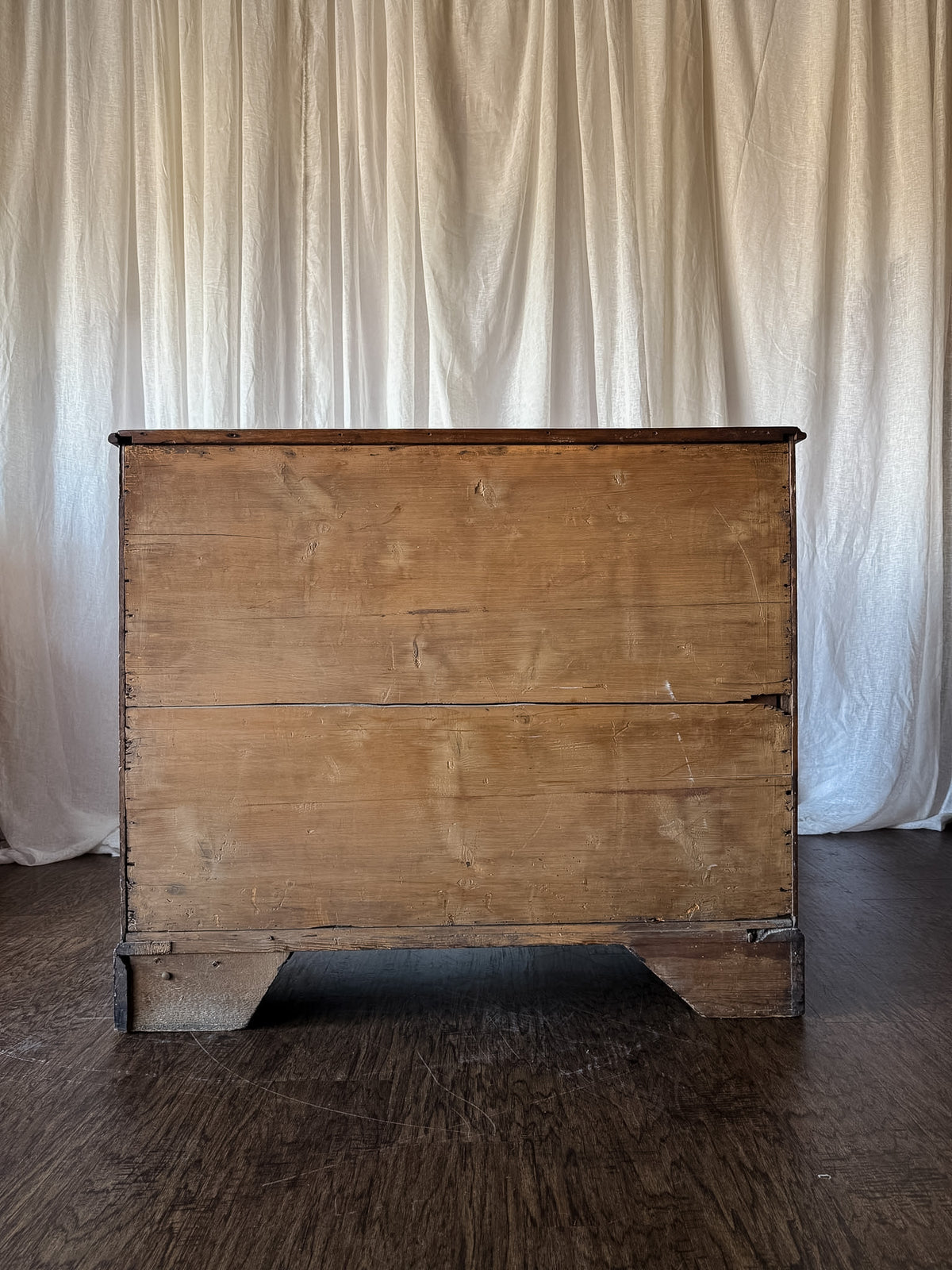 Georgian Mahogany Four Drawer Chest