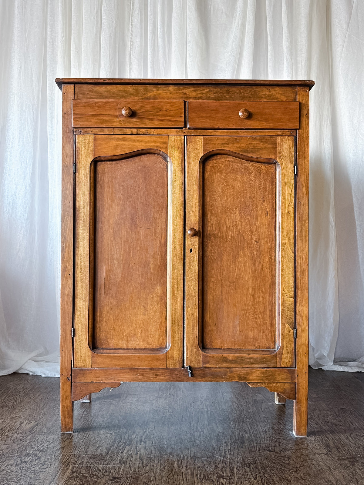 Antique Cabinet with Raised Panel Doors