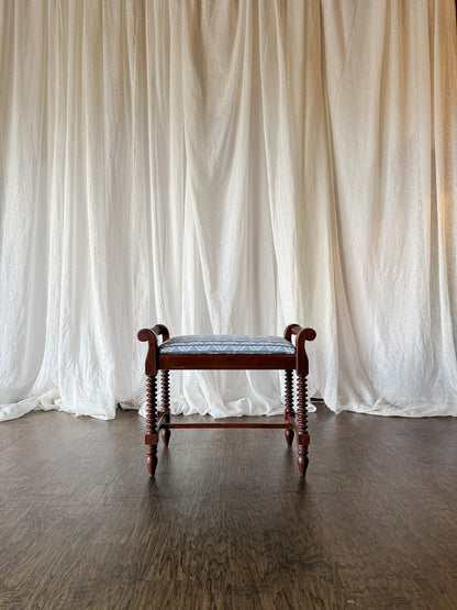 19th Century Barley Twist Bench