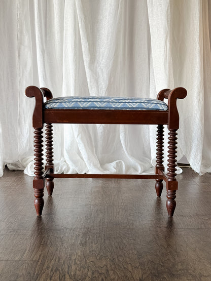 19th Century Barley Twist Bench