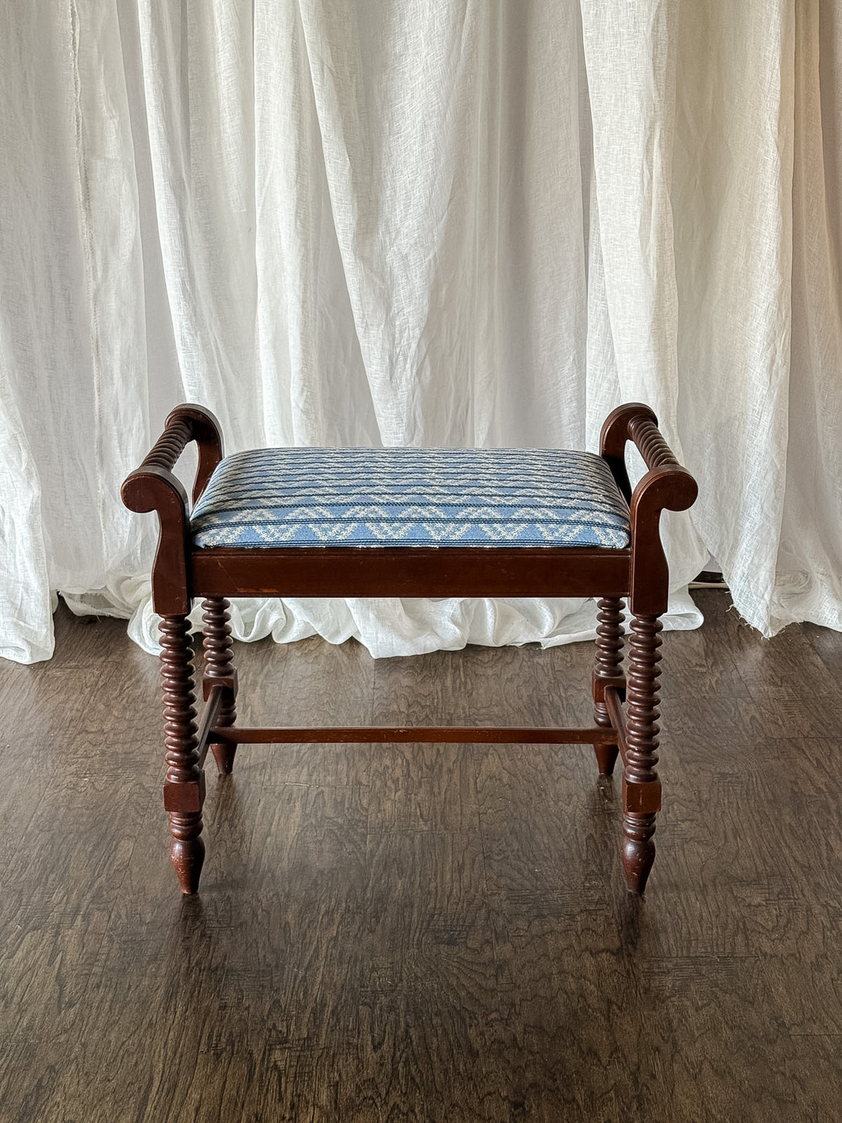 19th Century Barley Twist Bench