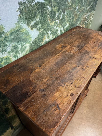 18th Century Dutch Arched Panel Cabinet