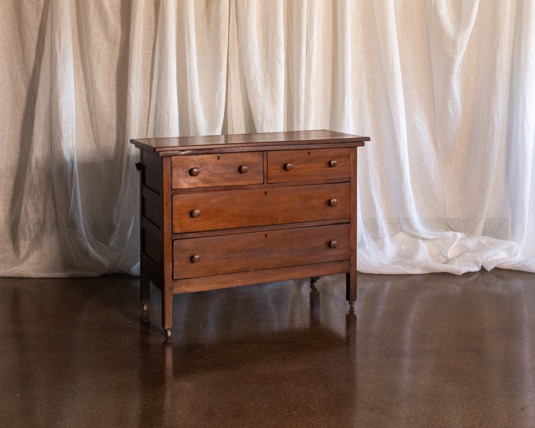 Pine Chest on Casters