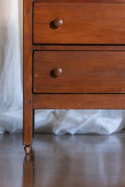 Pine Chest on Casters
