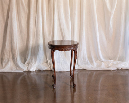 French Style Oval Side Table -  circa late 1800s