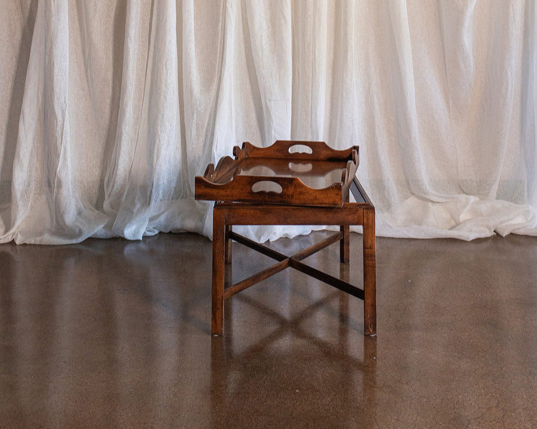Vintage English Butler's Tray Table - Hickory Chair Company