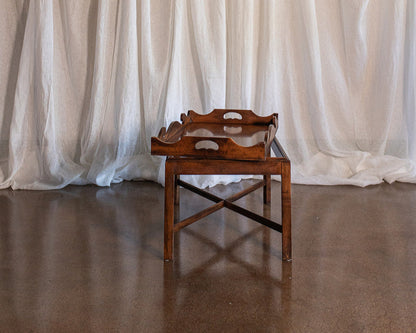 Vintage English Butler's Tray Table - Hickory Chair Company