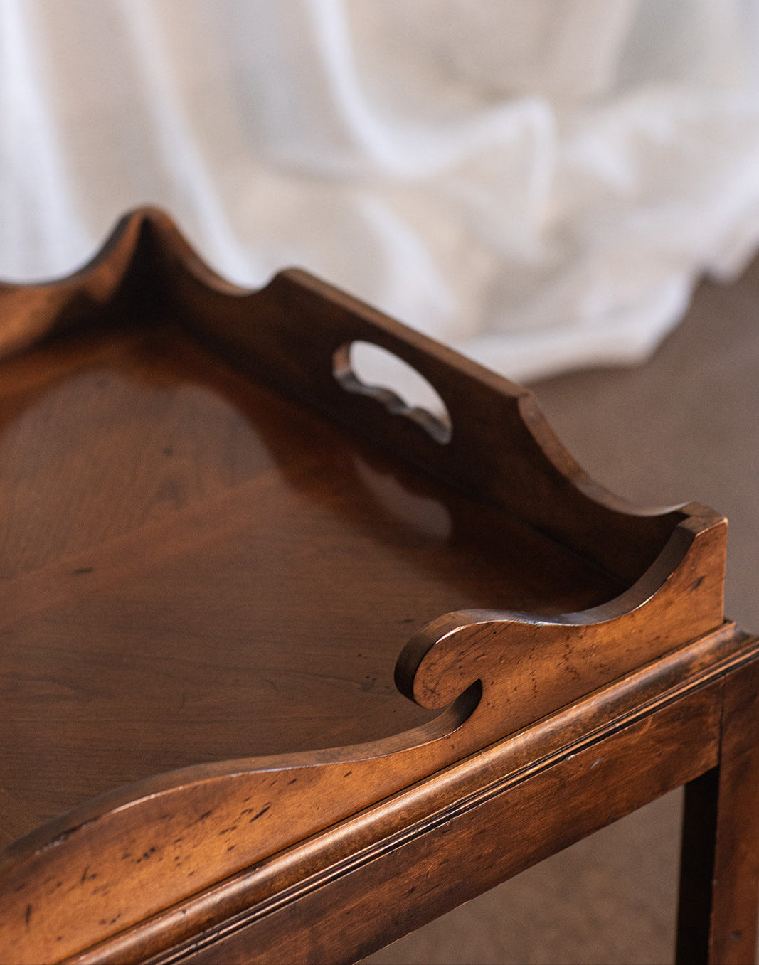 Vintage English Butler's Tray Table - Hickory Chair Company
