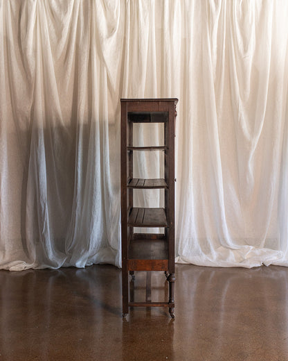 Oak China/Display Curio Cabinet - Late 1800s