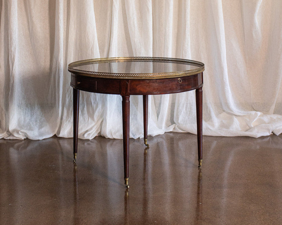 18th Century Antique Louis XVI Acajou Bouillotte Table