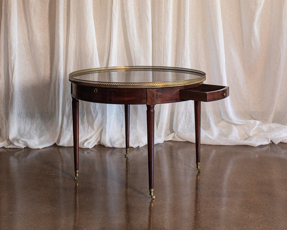 18th Century Antique Louis XVI Acajou Bouillotte Table