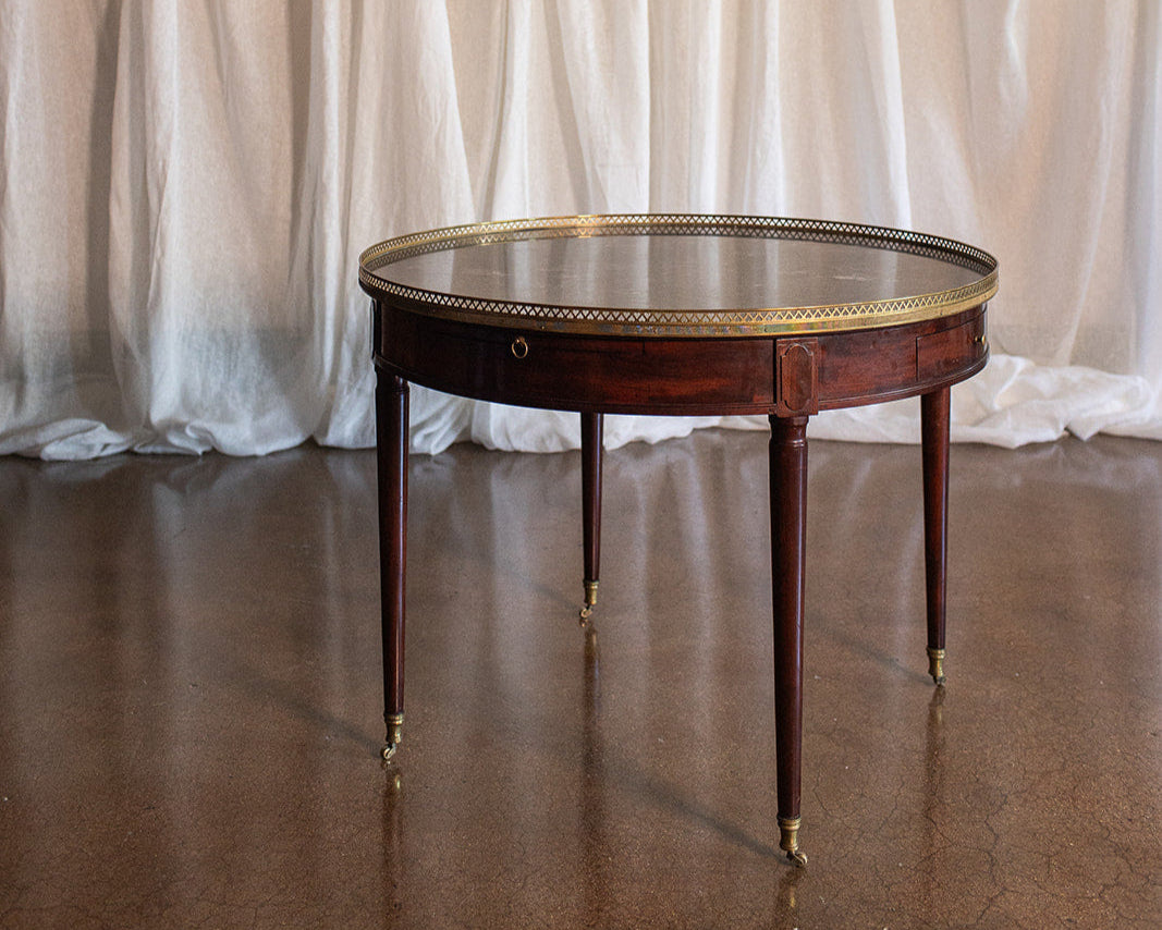 18th Century Antique Louis XVI Acajou Bouillotte Table