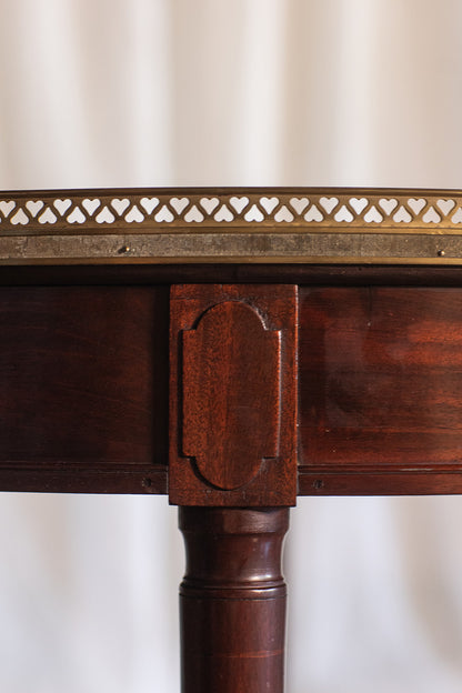 18th Century Antique Louis XVI Acajou Bouillotte Table
