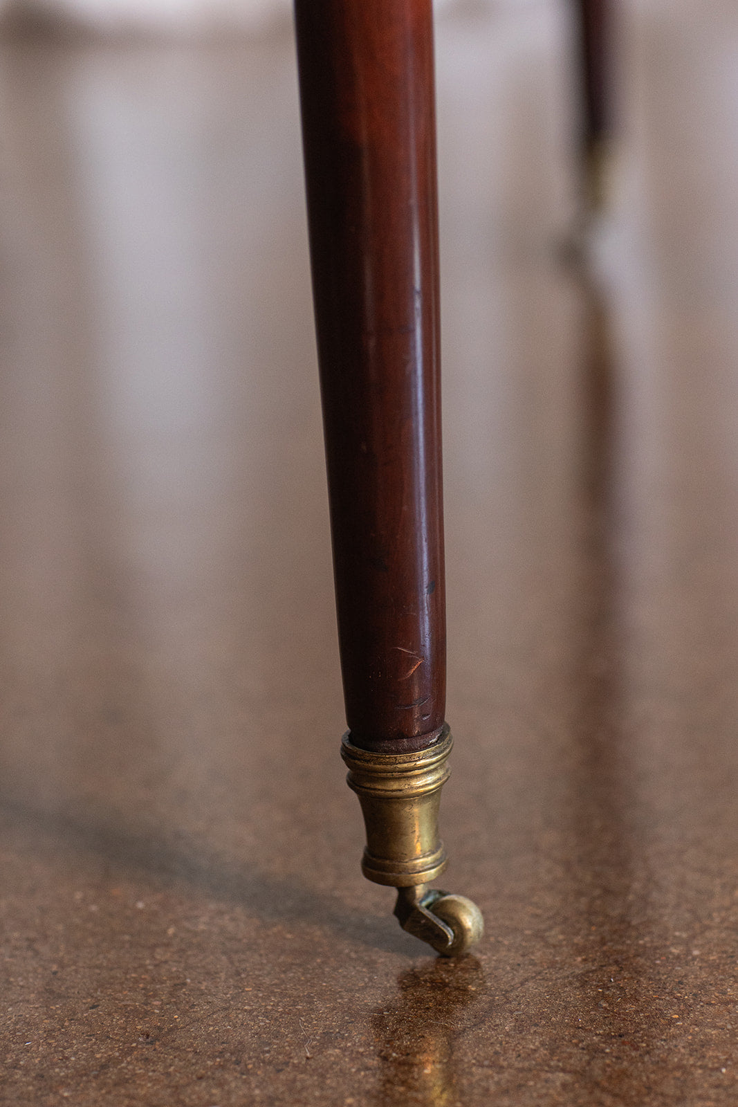 18th Century Antique Louis XVI Acajou Bouillotte Table