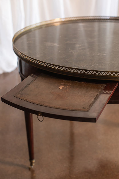 18th Century Antique Louis XVI Acajou Bouillotte Table