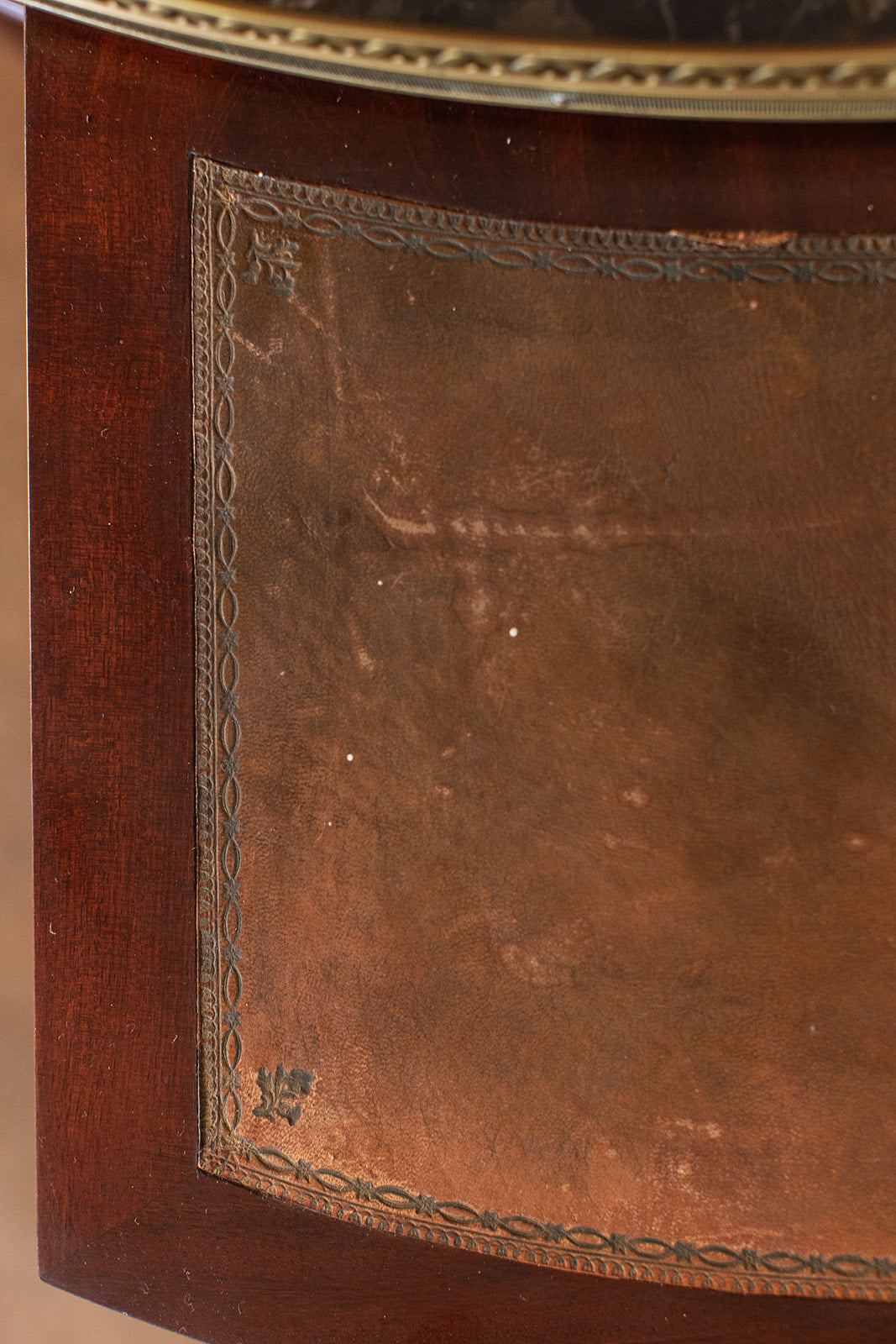 18th Century Antique Louis XVI Acajou Bouillotte Table
