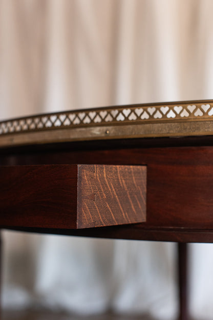 18th Century Antique Louis XVI Acajou Bouillotte Table
