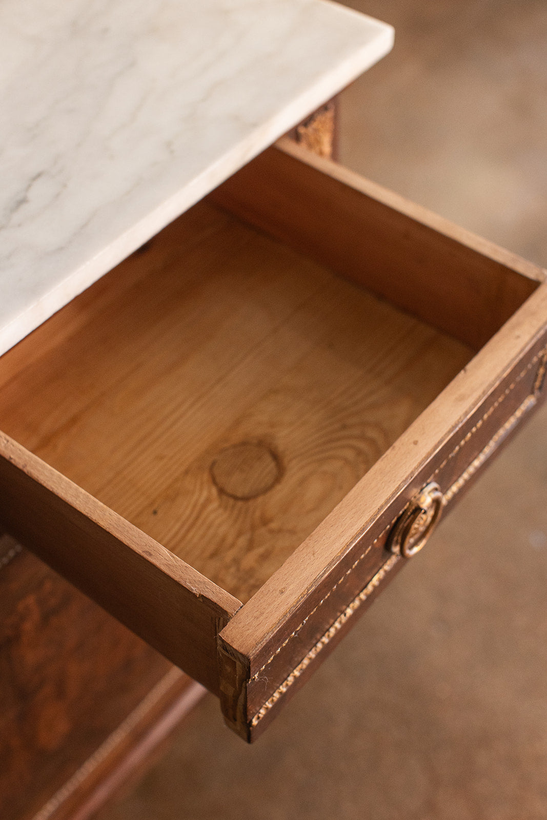 Louis XVI French Chest of Drawers with Marble top - Early 1800s France