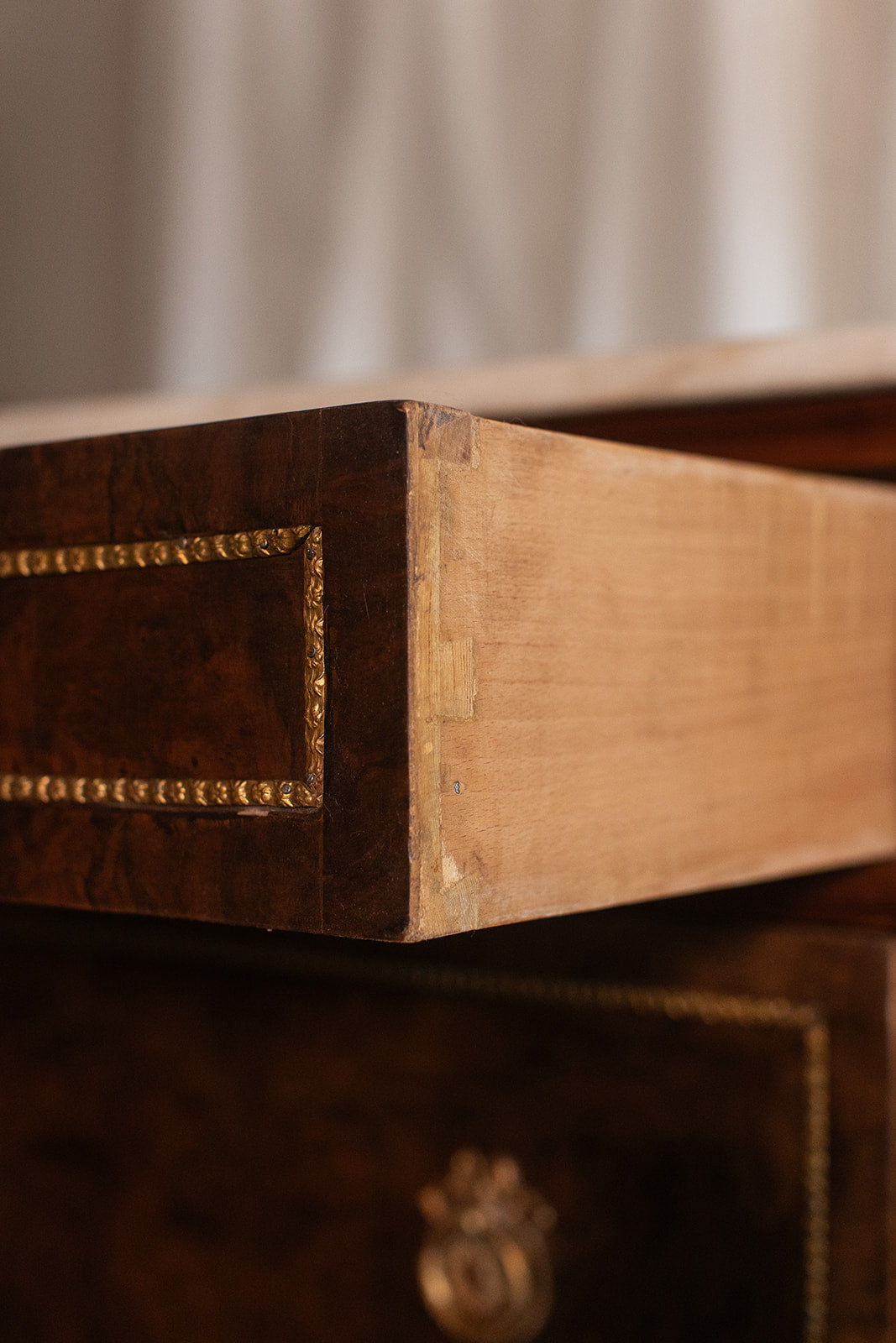 Louis XVI French Chest of Drawers with Marble top - Early 1800s France