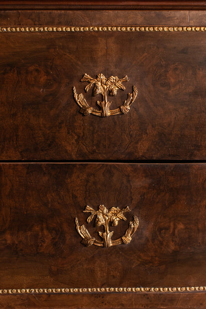 Louis XVI French Chest of Drawers with Marble top - Early 1800s France