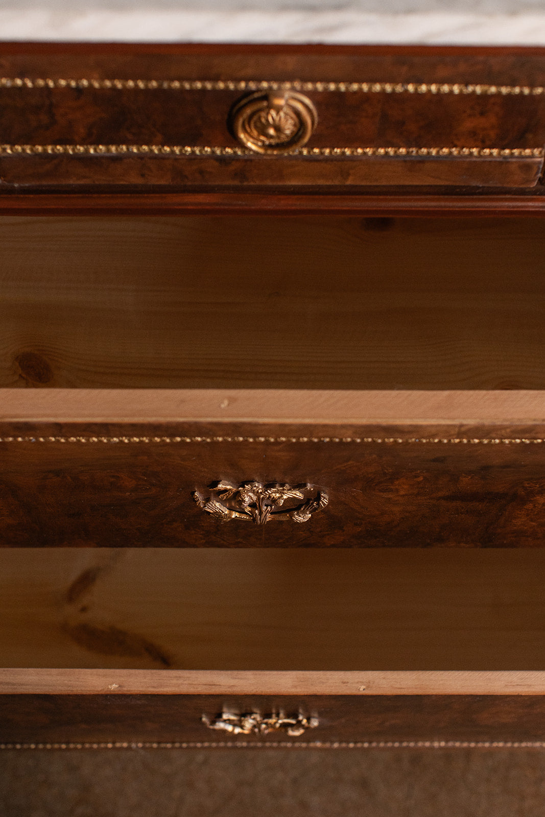 Louis XVI French Chest of Drawers with Marble top - Early 1800s France