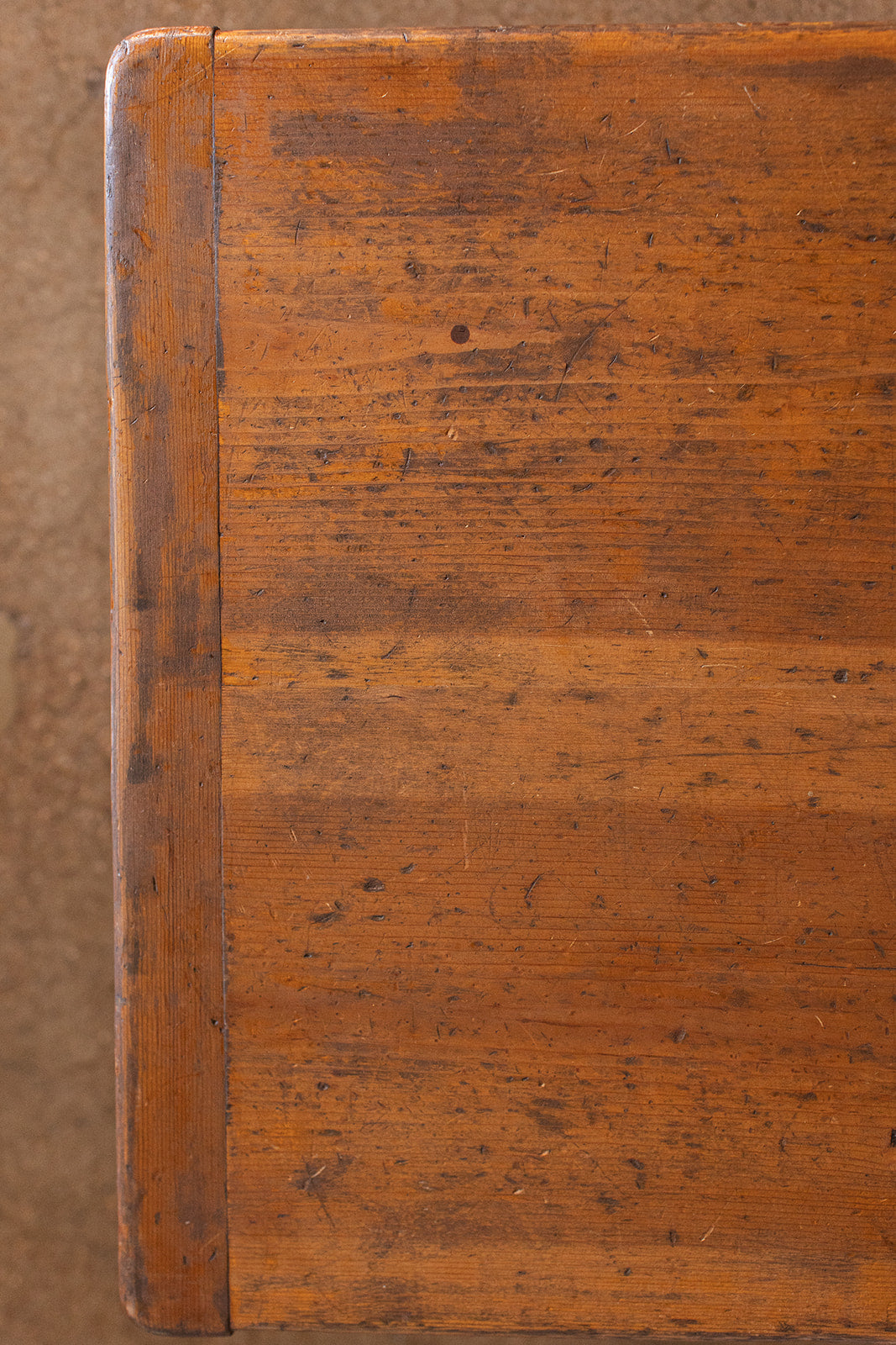 Rustic Pine Bench or Coffee Table with Drawer