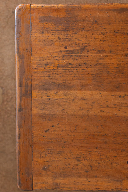 Rustic Pine Bench or Coffee Table with Drawer
