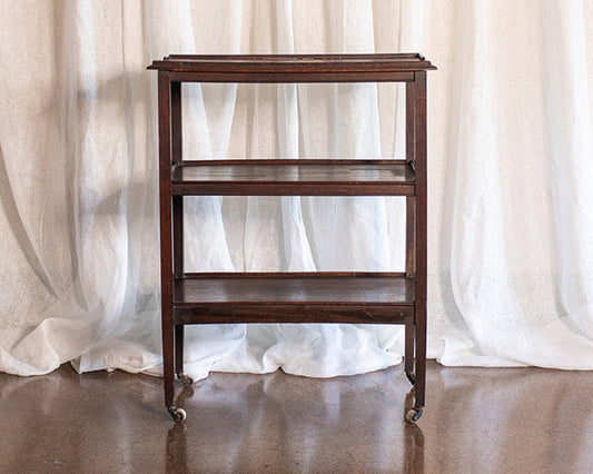 Bar Cart/Shelf on Casters