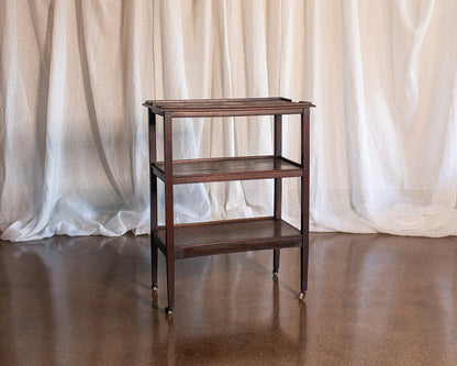 Bar Cart/Shelf on Casters