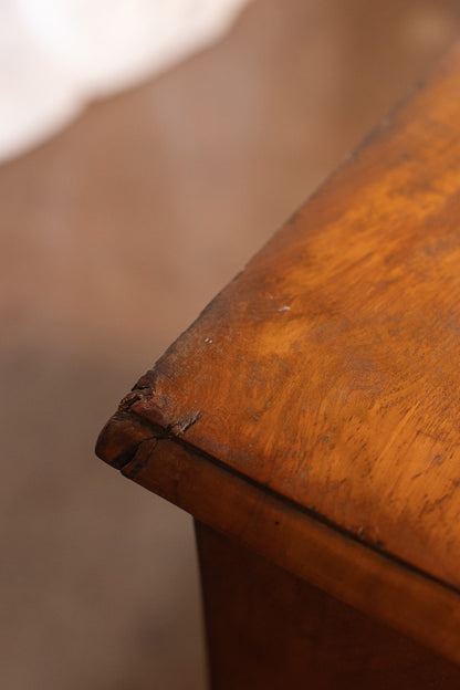 Burled Wood Five Drawer Chest - circa 1850