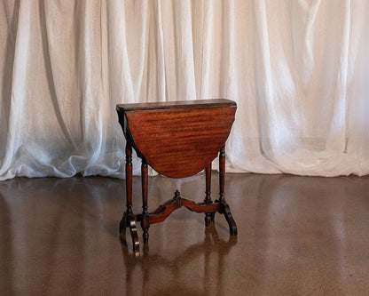 Antique Petite Drop Leaf Side Table