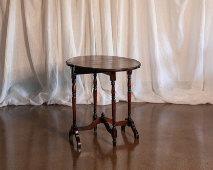 Antique Petite Drop Leaf Side Table