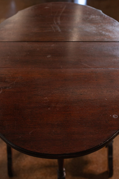 Antique Petite Drop Leaf Side Table