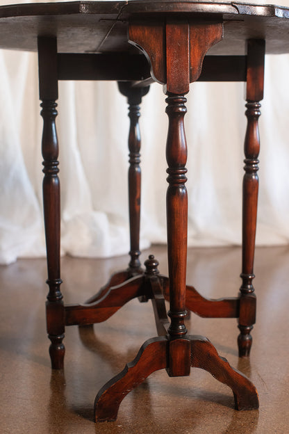 Antique Petite Drop Leaf Side Table